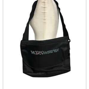 Taylor Swift Official 1989 VIP Messenger Bag 1989 World Tour New Black Bag